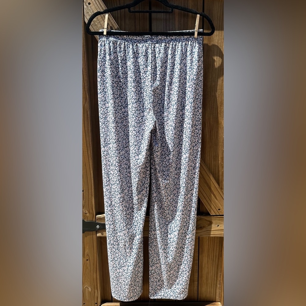 Ink & Ivy Pants Pajama Pink Blue White Floral Small - Picture 3 of 4